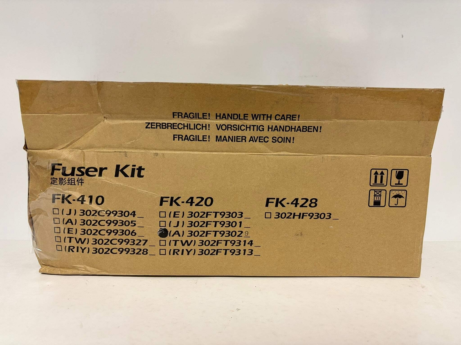 Open OEM Kyocera Mita CS2550 FK-420A Fuser (Fixing) Unit - 120 Volt 302FT93029
