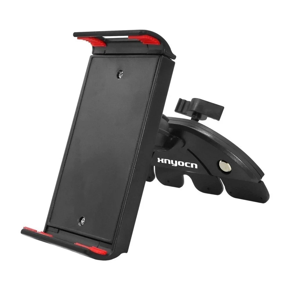Car CD Slot Phone Tablet Mount 360° Rotating Holder for 4-11 Inch Devices