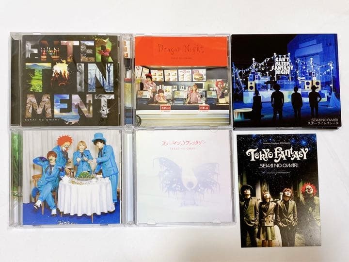SEKAI NO OWARI The End of the World CD Set Limited Edition 5 Songs Bundle