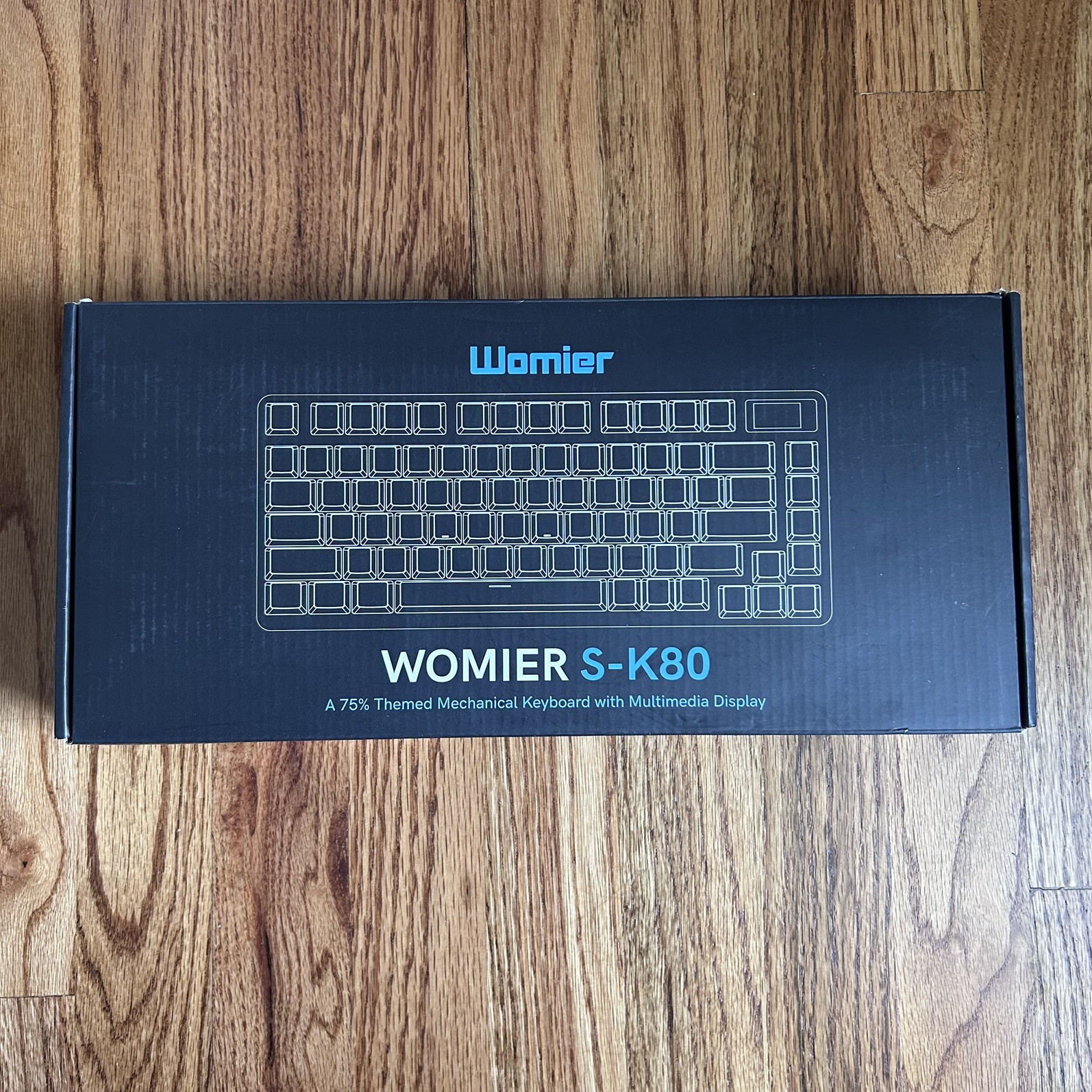 Womier S-K80 75% Keyboard with Color Multimedia Display Mechanical Gaming Key