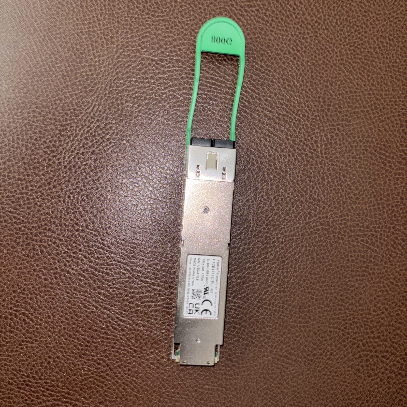 FINISAR FTCE4717E1PLL-G1 Tranceiver 2 x 400G CDGRR4+ OSFP