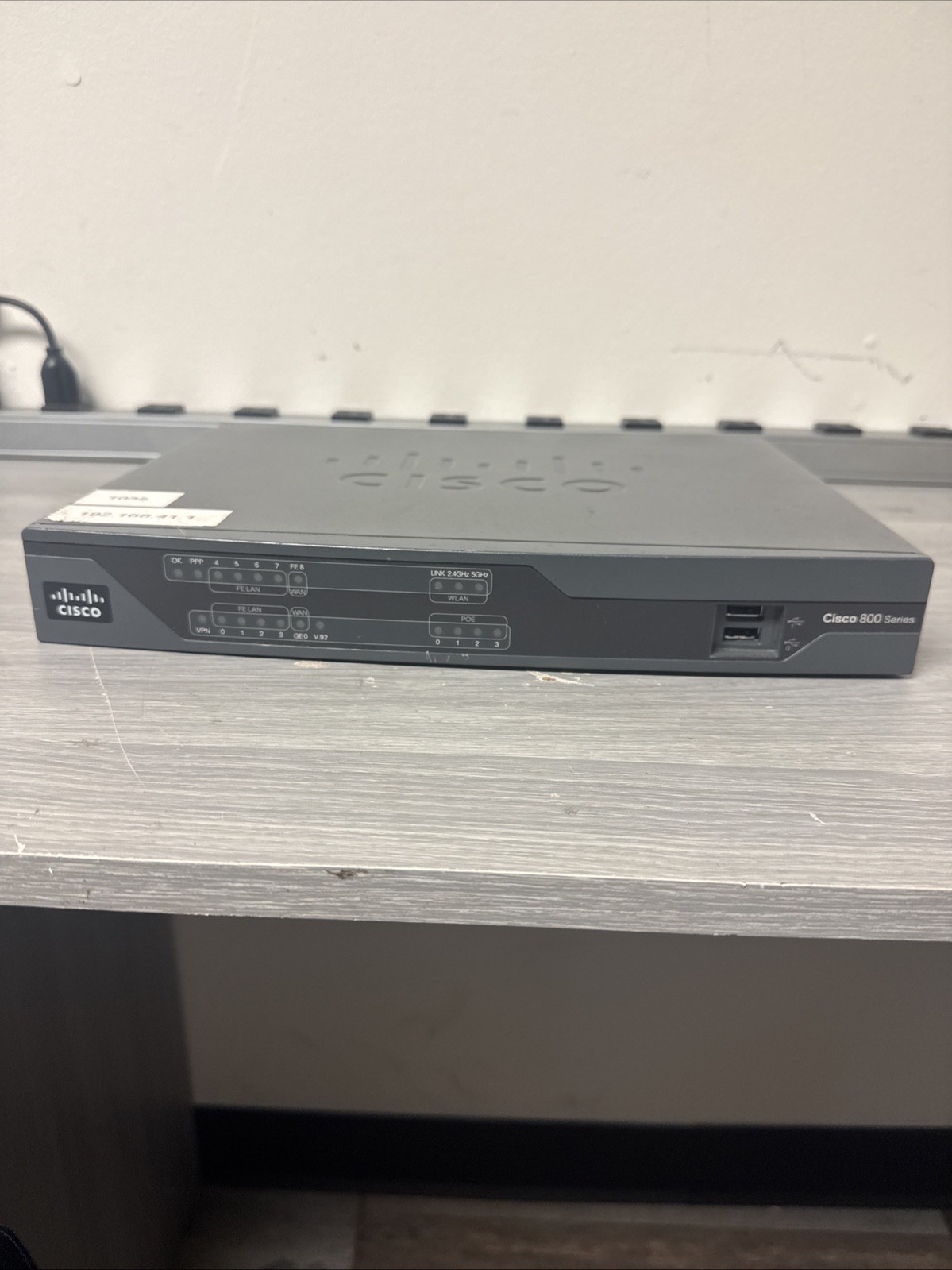 Cisco 800 Series Model: Cisco 890 - Untested/Used
