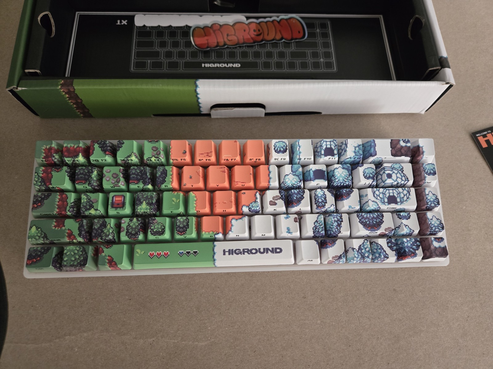 Higround The Epic of Higround HG68 65% Mechanical Keyboard Limited Edition