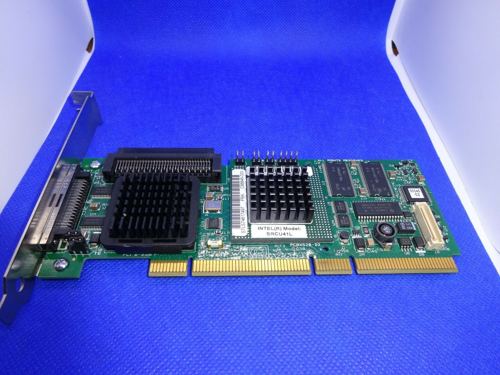 INTEL SRCU41L SCSI RAID CONTROLLER CARD PCI #GK471