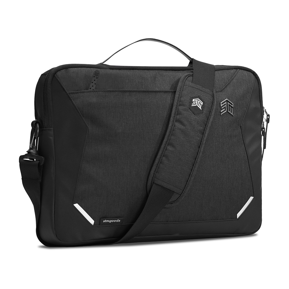 AU STM Myth Brief 15" - 16" for Laptop Macbook Pro Carry Case Shoulder Bag Black