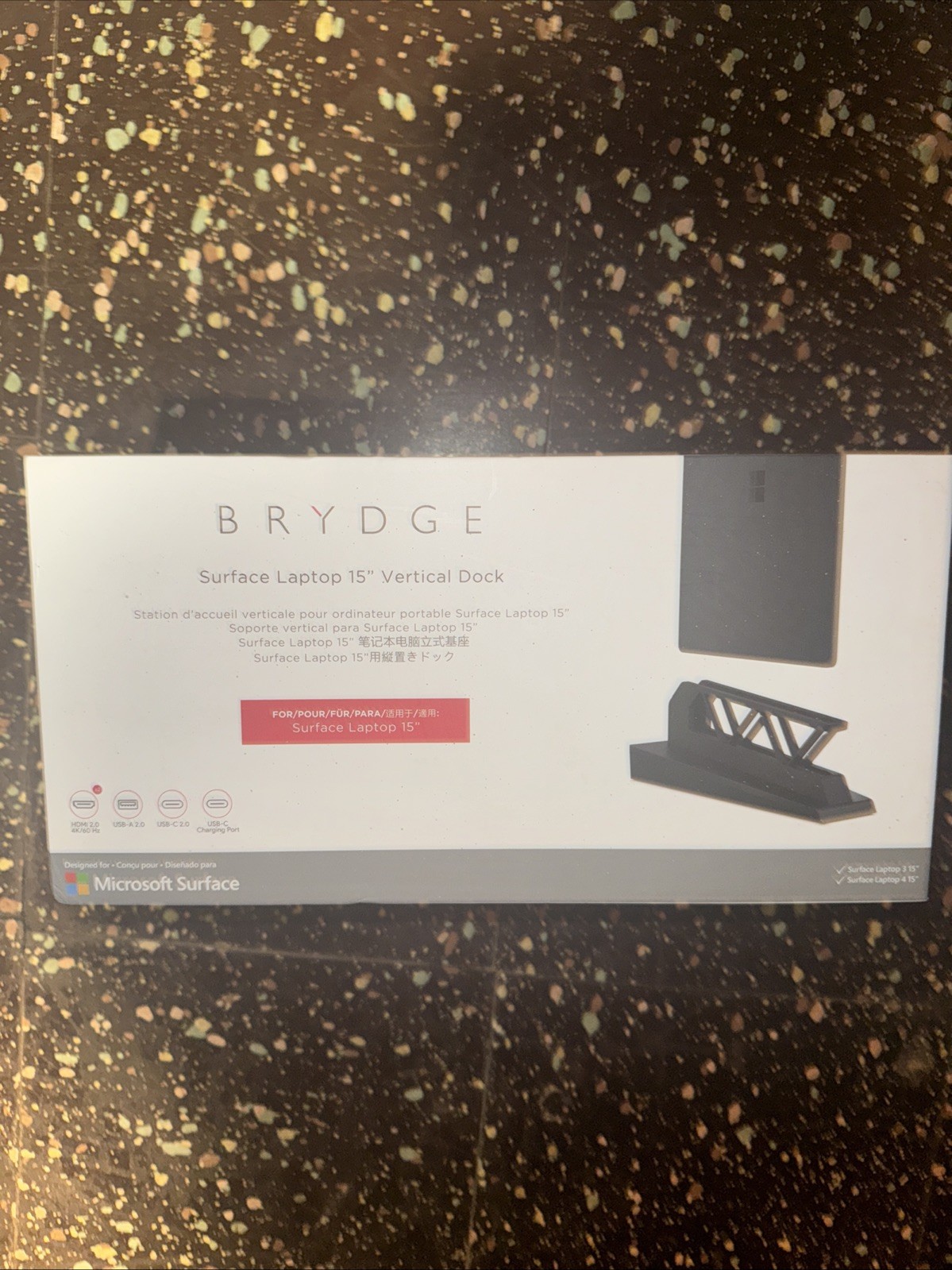 Brydge Surface Laptop 15” Vertical Dock