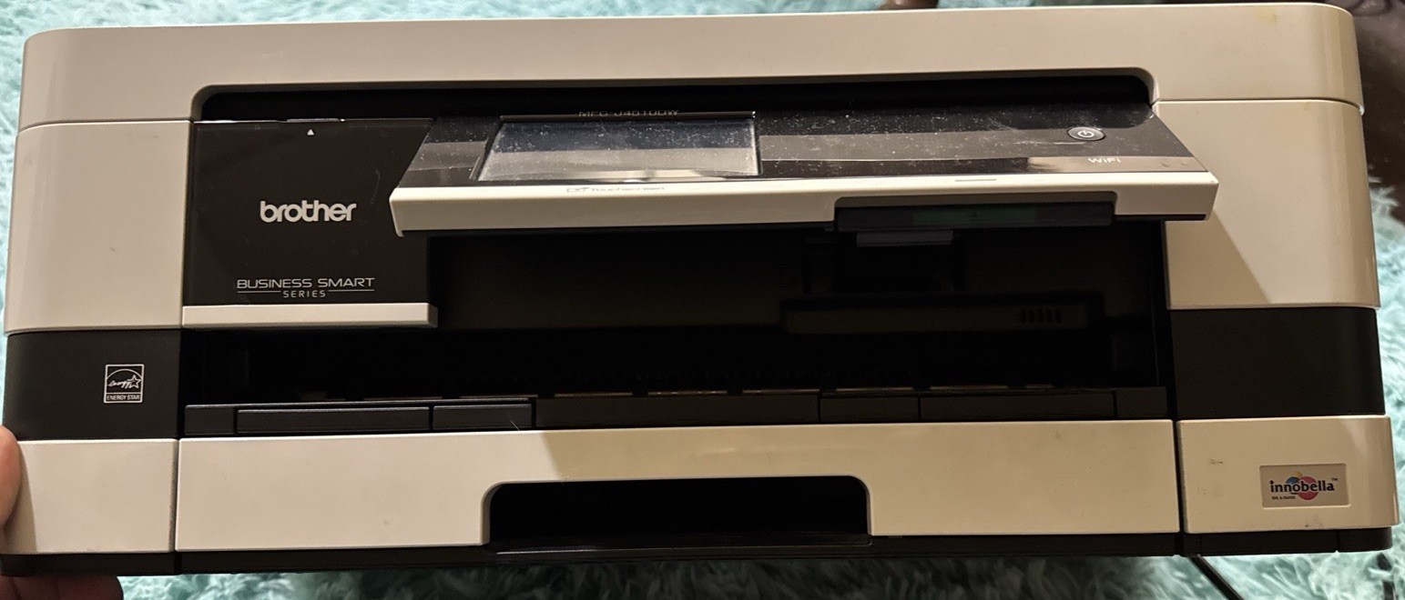 Brother MFC-J1010DW All-in-One Inkjet Printer Pre-owned
