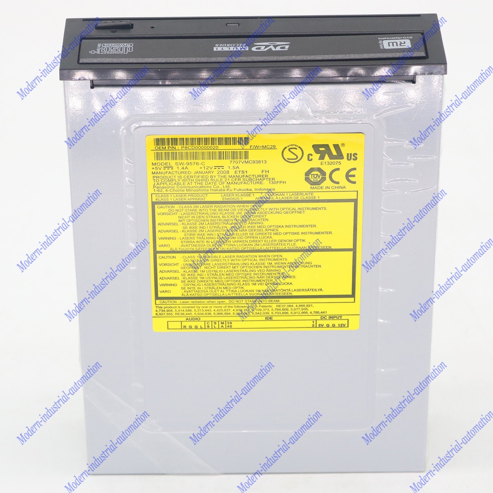 One Used 100% Tested Panasonic SW-9576-C Desktop IDE Drive DVD-RAM RW Burner#QW