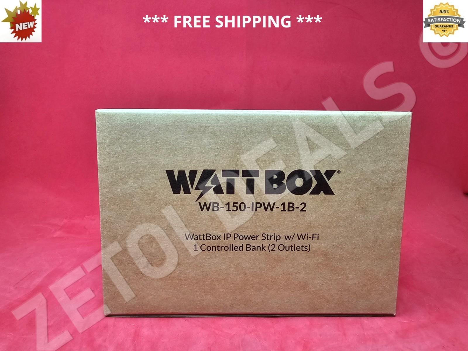 **BRAND NEW**WattBox 150 IP Power Controller Power Strip - Black