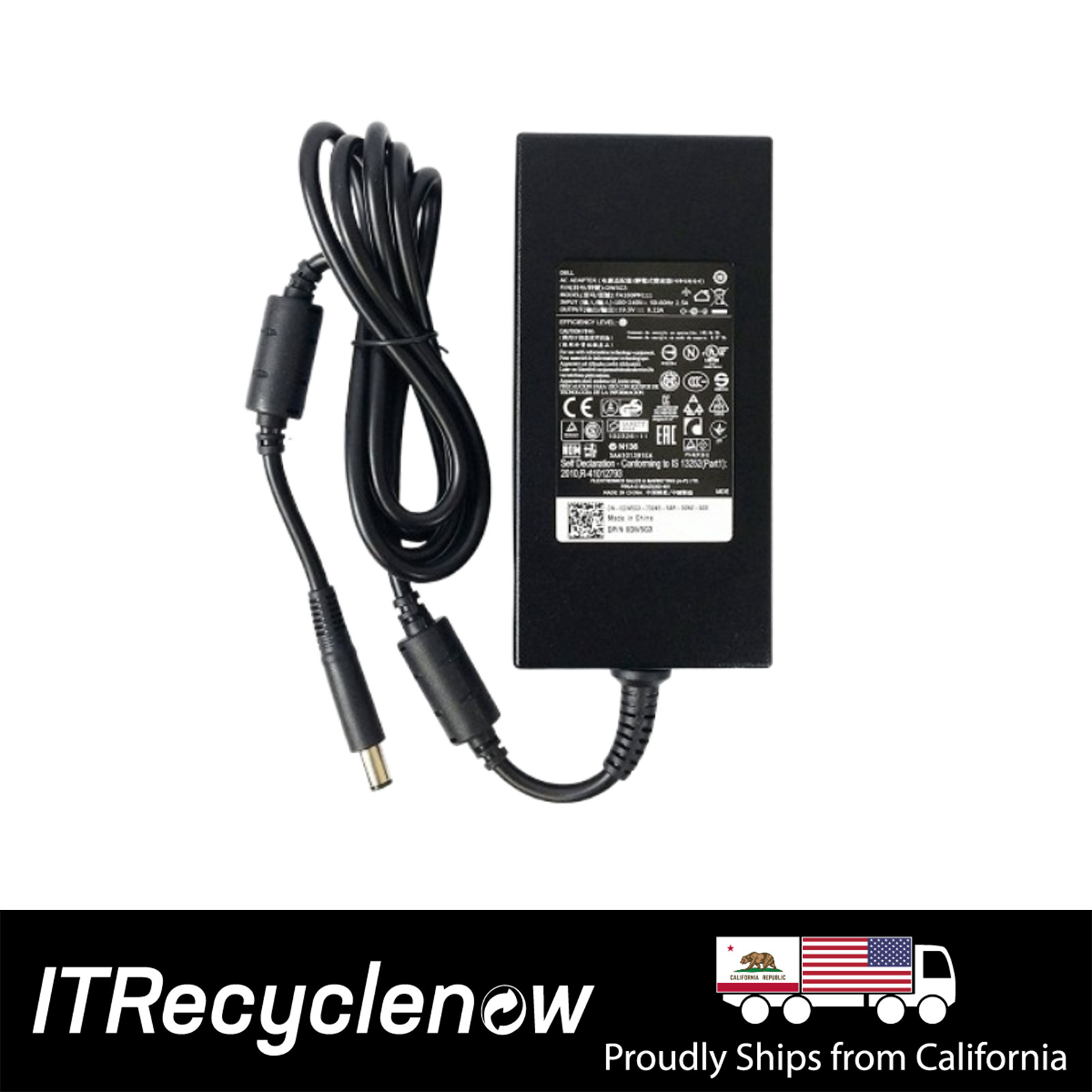 Lot of 14x Dell Genuine 180W 19.5V 6.7A AC Adapter Charger HA180PM180 7.4mm