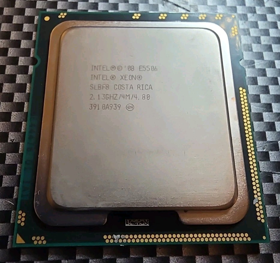 Lot Of #4 INTEL XEON 2.13GHzHz 4-Core 4M 80W E5506