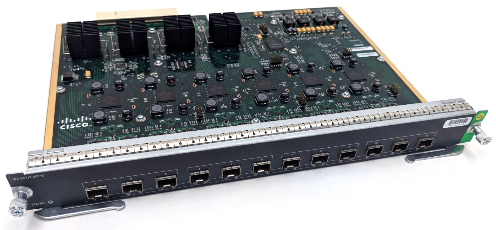 Cisco Catalyst 4500 E-Series WS-X4712-SFP+E V02 12-Port SFP+ Line Card Module