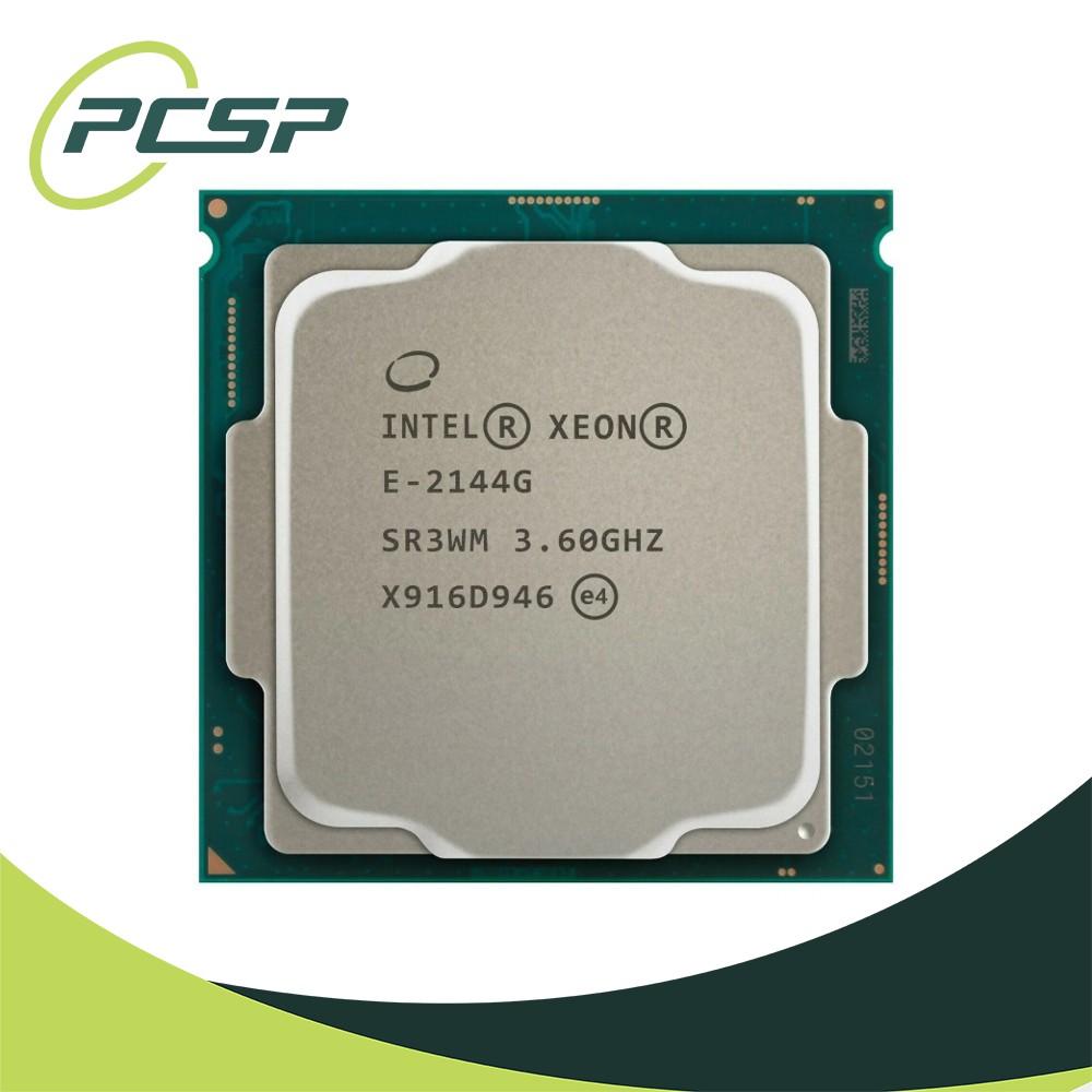 Intel Xeon E-2144G SR3WM 3.60GHz 4-Core 8MB LGA1151 CPU Processor