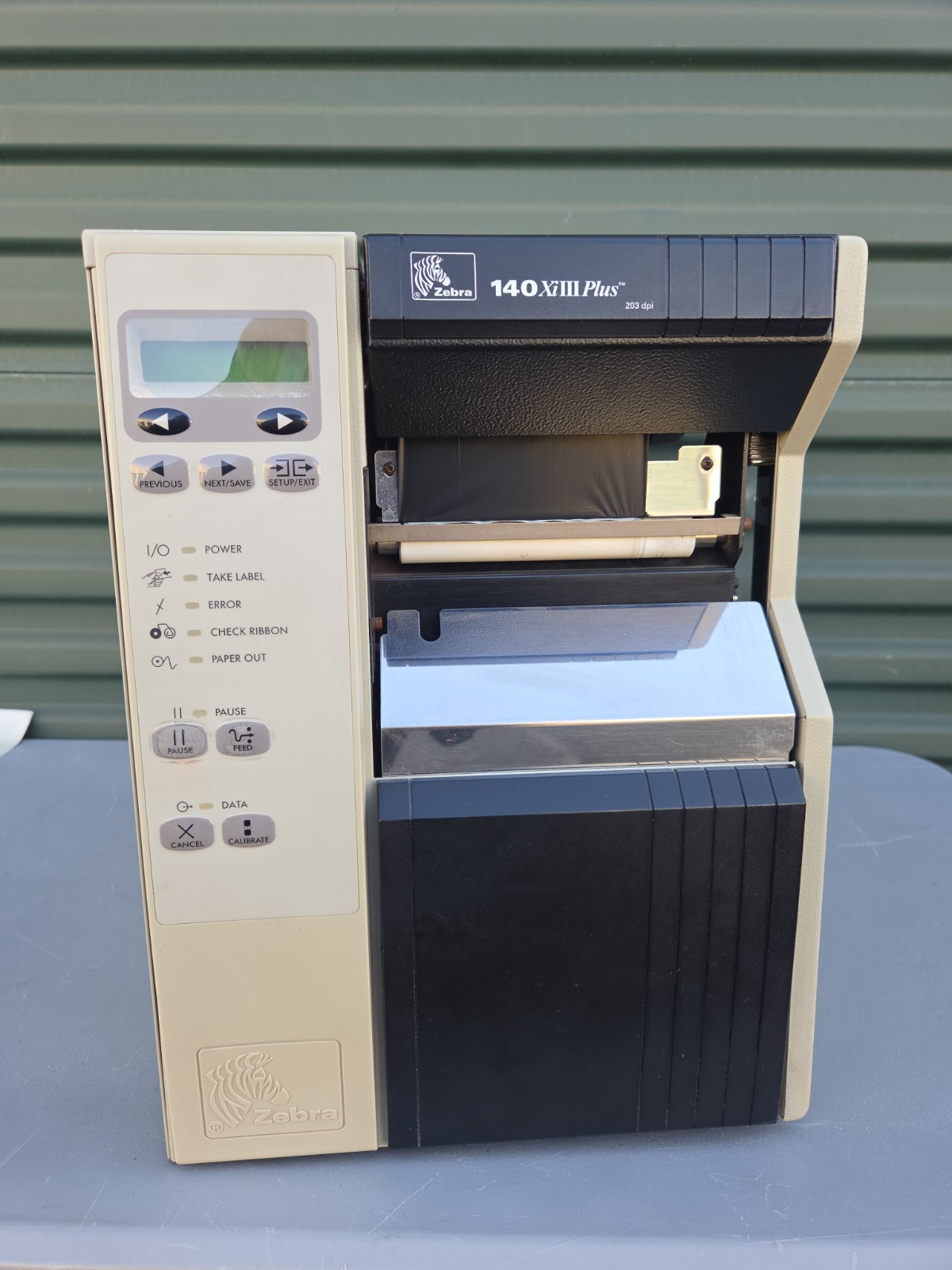 Zebra 140XiIII Plus / 140Xi3 203 dpi Printer w/ 10/100 Ethernet PN 140-7A1-00000