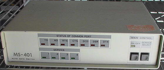 MS-401 Auto Data Switch 4-channel DB-25