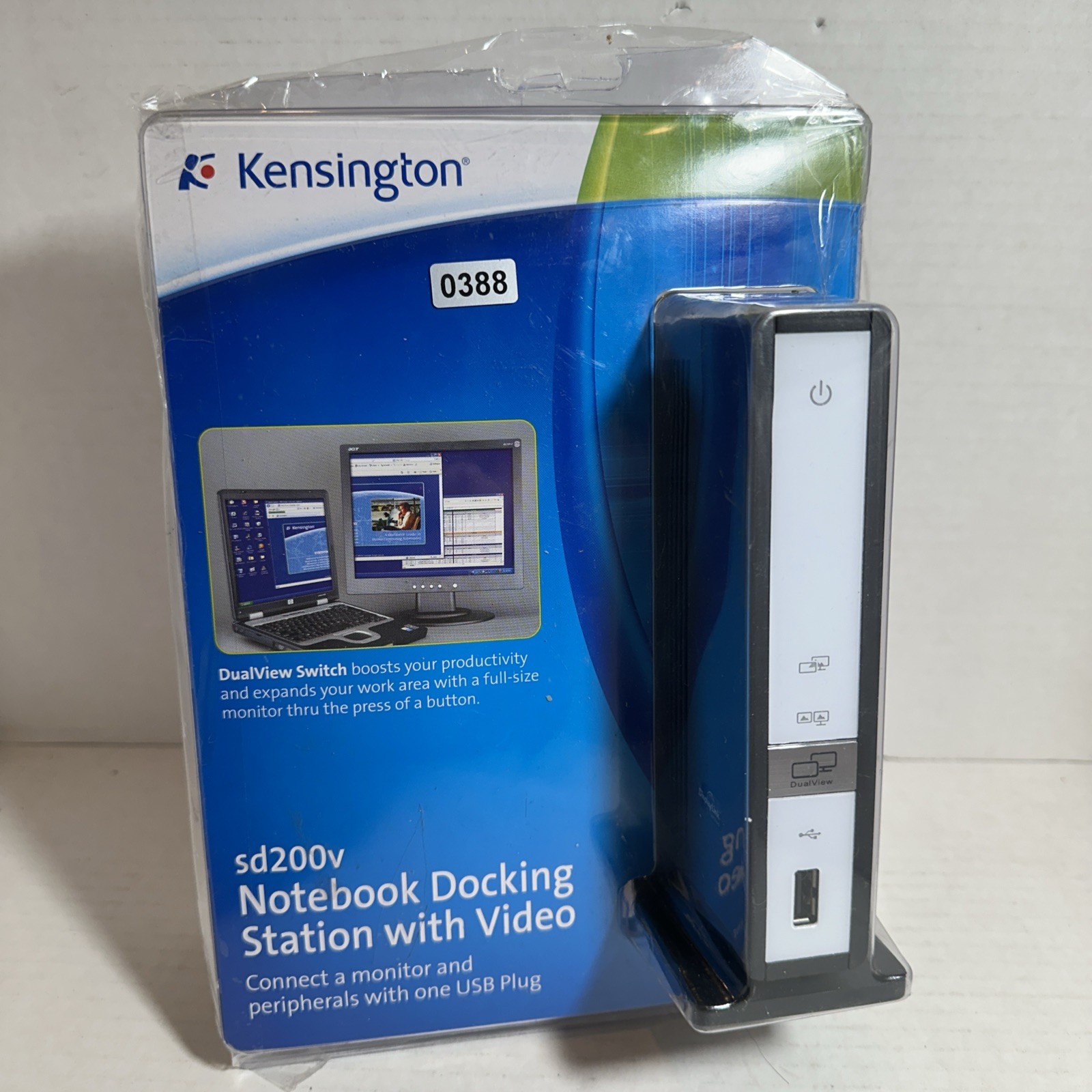 Kensington SD200V Notebook Docking Station (K33415US) Open Box