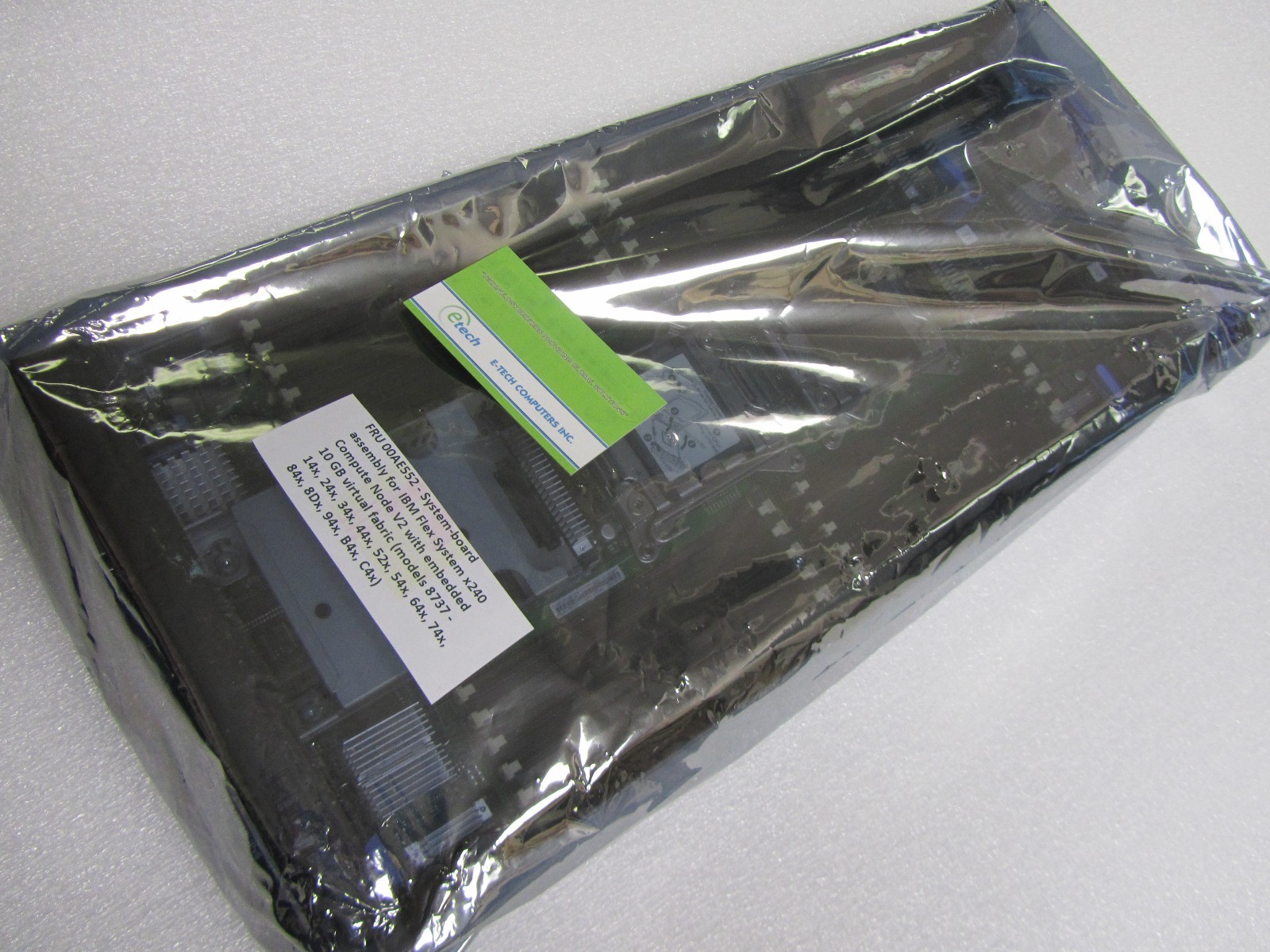 00AE552 - IBM Flex System x240 Compute Node V2 System Board with embedded 10 GB 