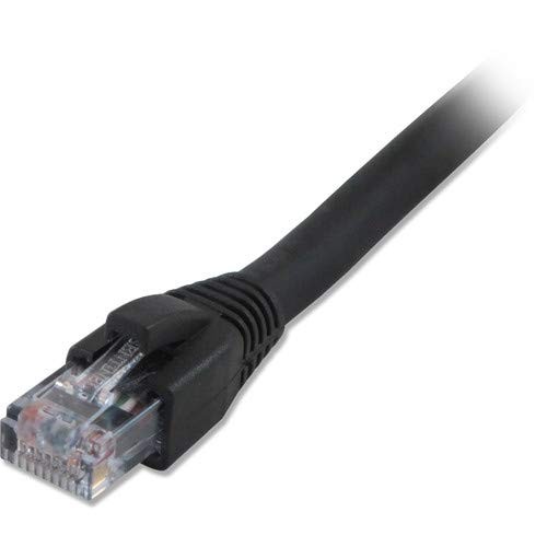 Comprehensive Cat6 Snagless Shielded Ethernet Cables, Black, 7ft (cat6stp-7blk)