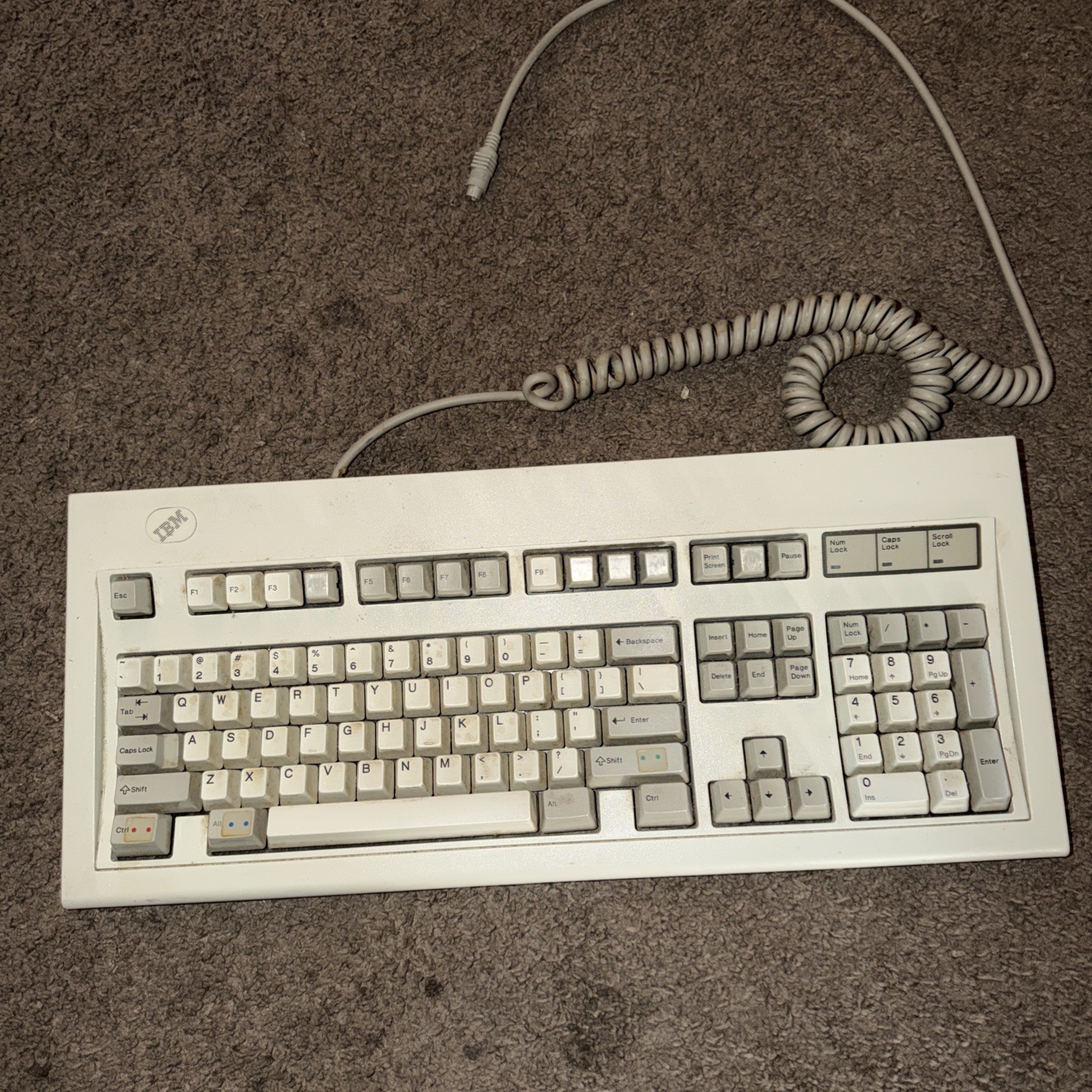 IBM Model M Terminal Vintage Clicky Mechanical Keyboard 122-Key 1984 J1