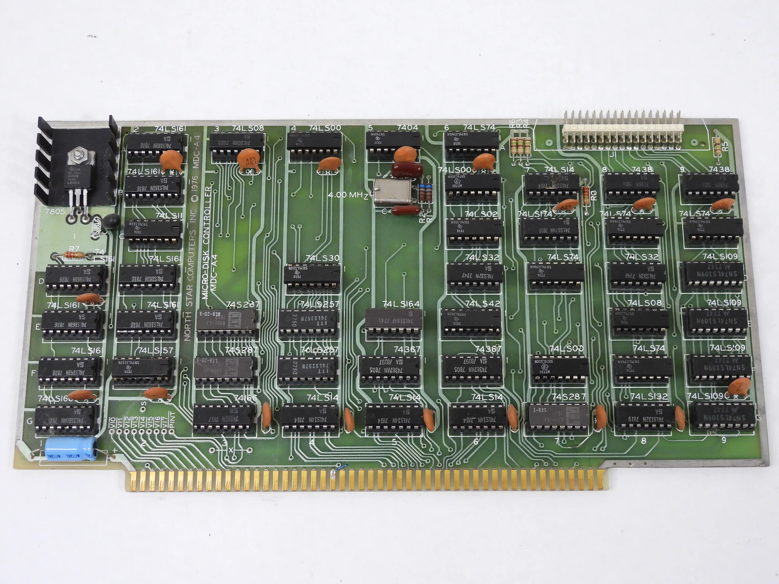 North Star MDC-A4 Vintage 1976 S-100 Computer Micro-Disk Controller (nice)