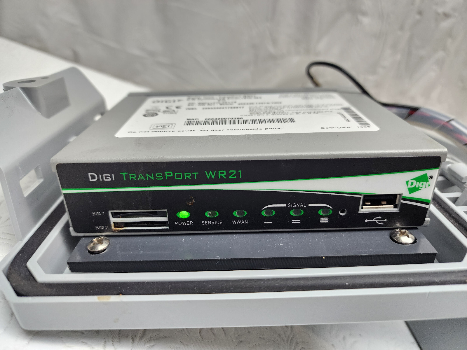 Digi TransPort WR21 (WR21-L52A-DE1-RA) Cellular Router