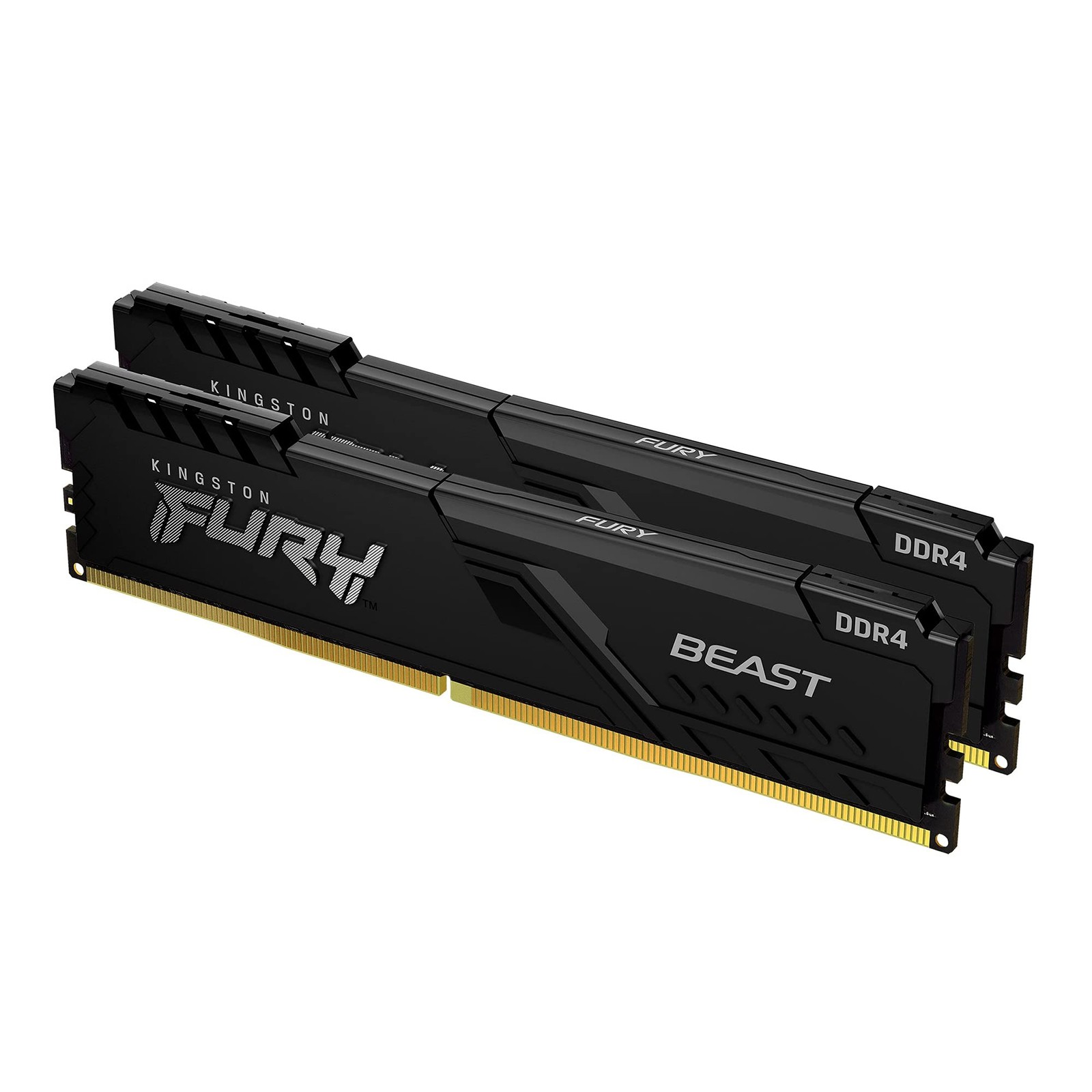 Kingston Technology Corp. 16GB 3200MHz DDR4 CL16 DIMM (Kit of 2) 16gb, Black