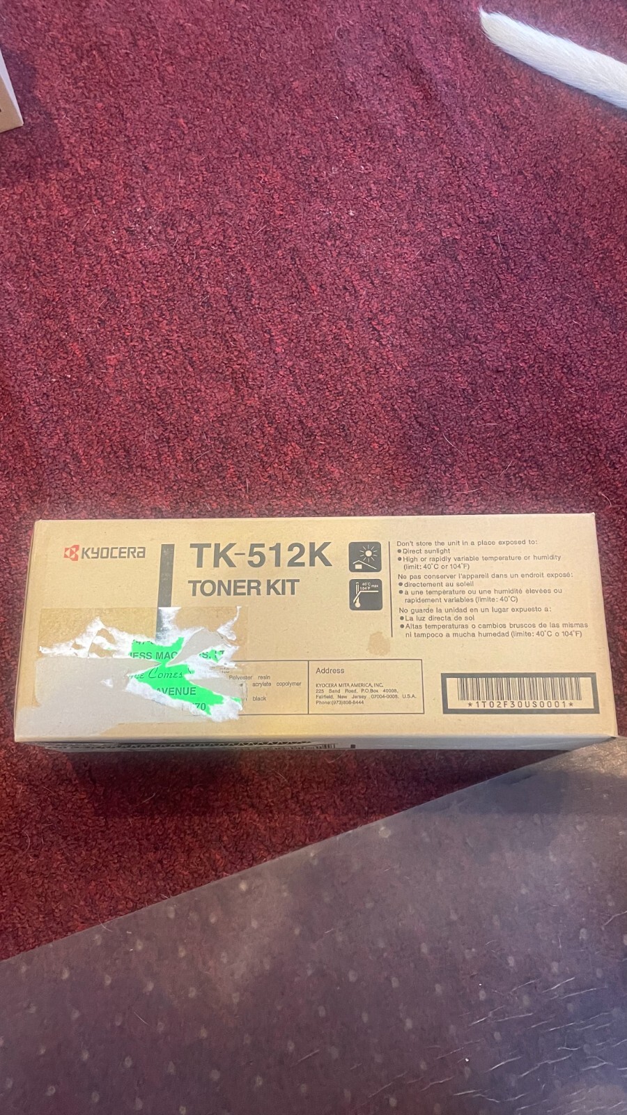 New Kyocera Toner Kit TK512K 