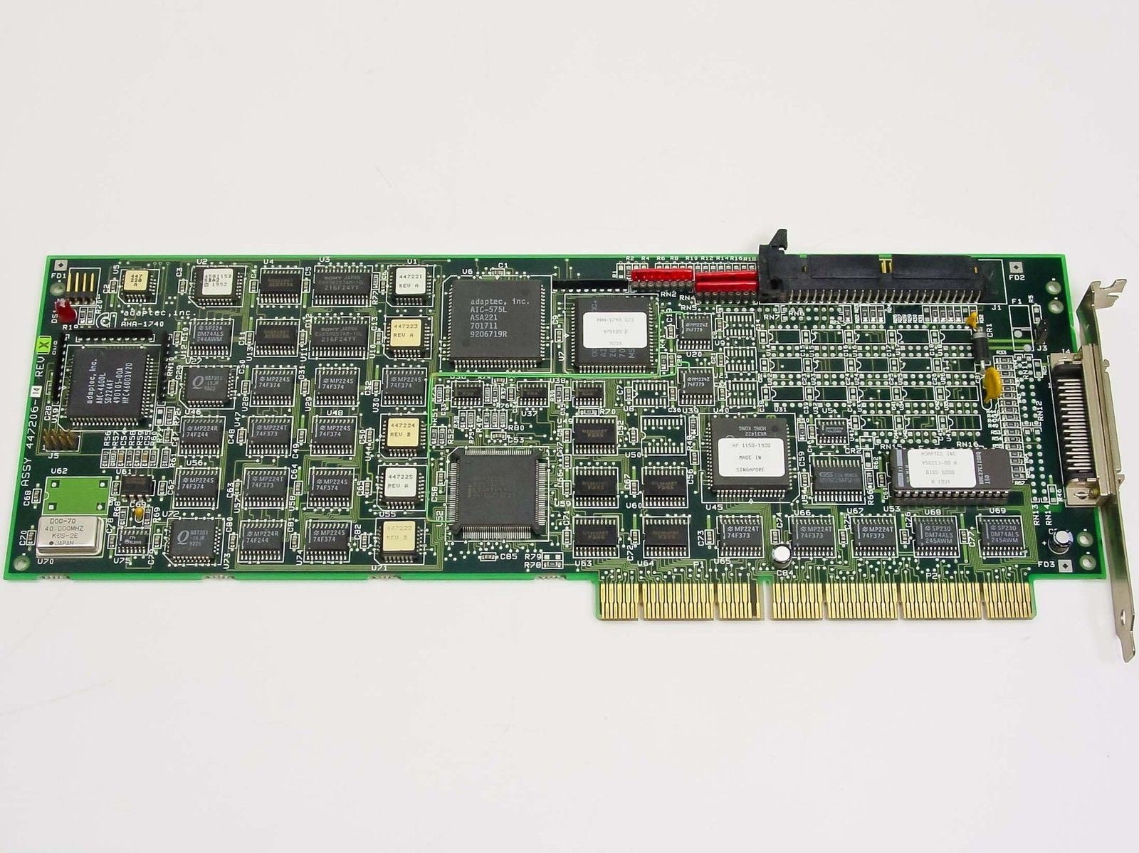 Adaptec AHA-1740 EISA SCSI Controller Card 68-Pin External AIC-7770 Chipset