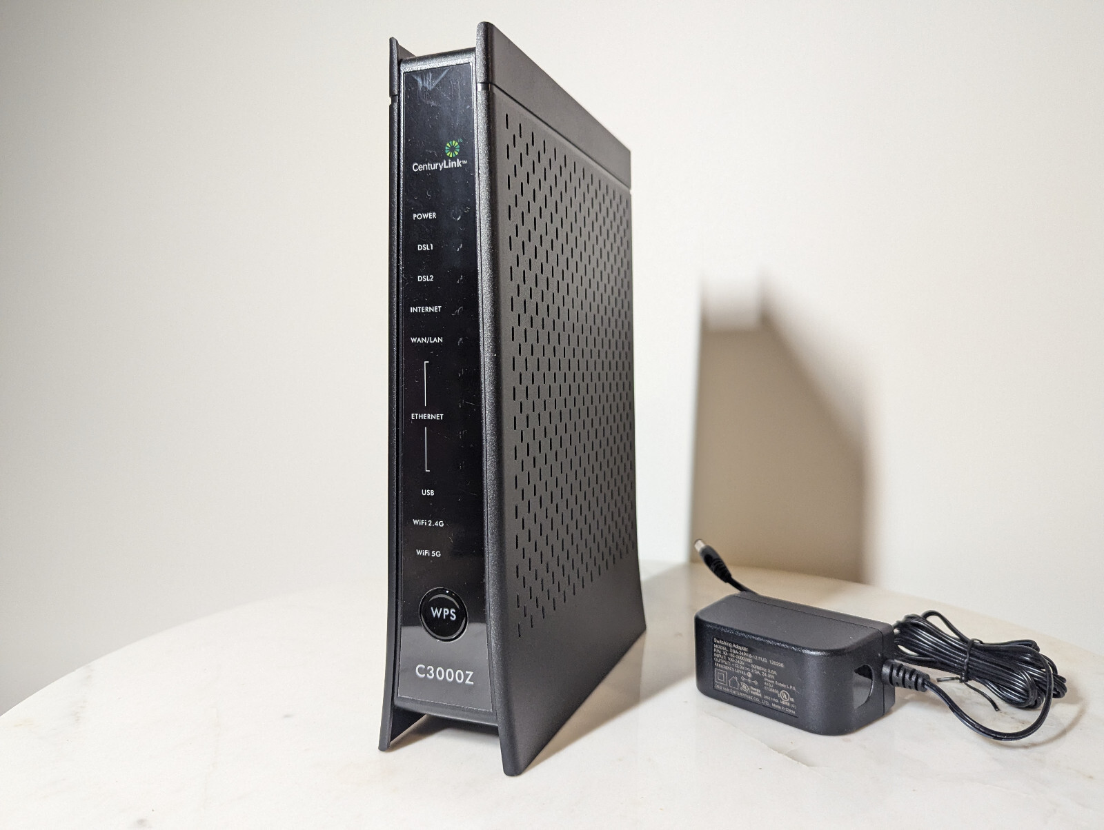 C3000Z DSL Modem/Router for CenturyLink and Quantum w/ AC Adapter