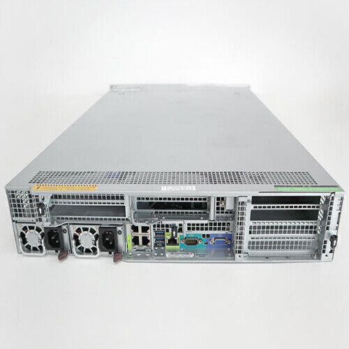 Supermicro AS-2023US-TR4 Server + 2x AMD 7702 CPU ,  2x CX4121A NIC card