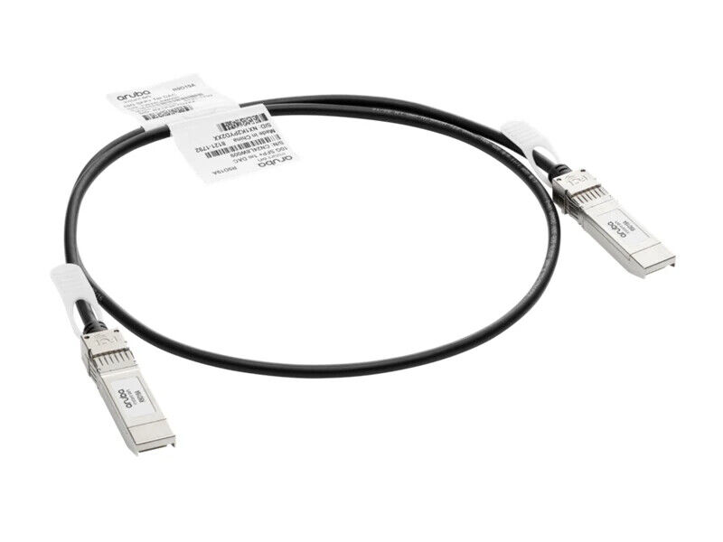 NEW OEM HP Aruba Networks 10G SFP+ Direct Attach Copper Cable 1m J9281D (AMX)