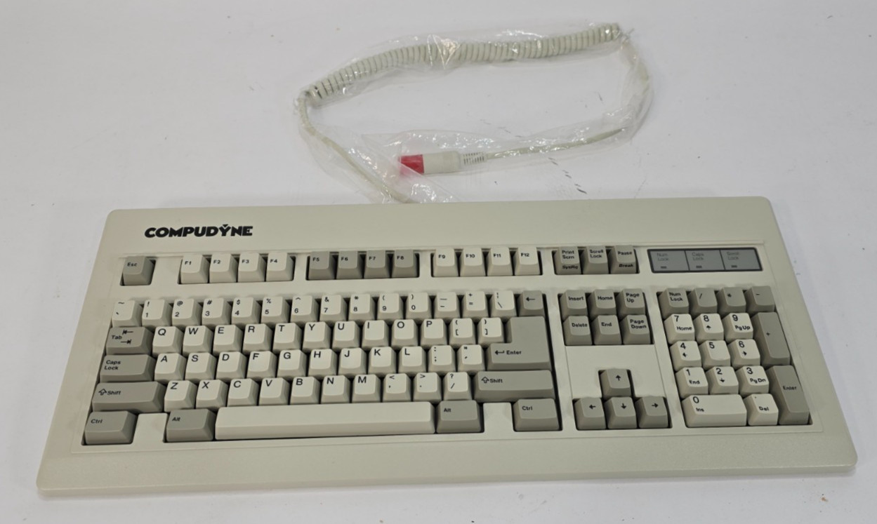 Open Box RT-101+ Wired Standard Keyboard QWERTY English 