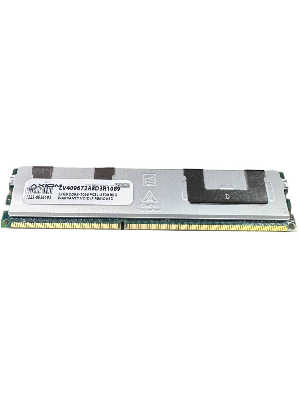 AXIOM 32GB DDR3-1066 PC3L-8500 REG Memory, LV409672A8D3R1089🔥Fast Shipping🔥
