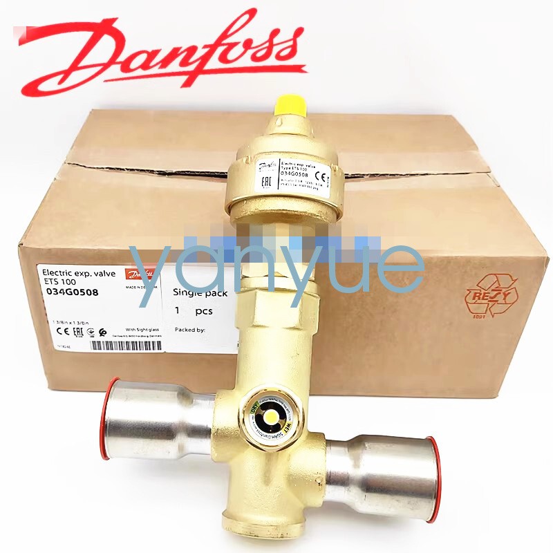 1pcs New Danfoss Electronic Expansion Valve ETS100 034G0508 35mm*35mm