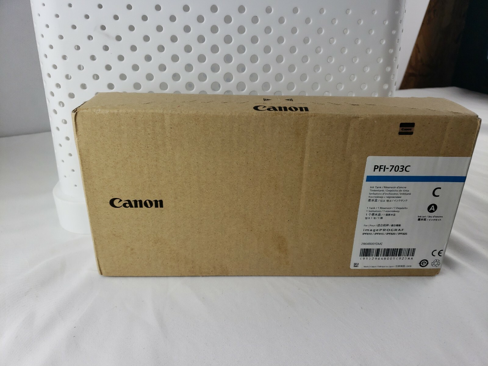 Canon PFI-703 Ink Tank 2964B001, Cyan for Canon imagePROGRAF 815 EXP 2021