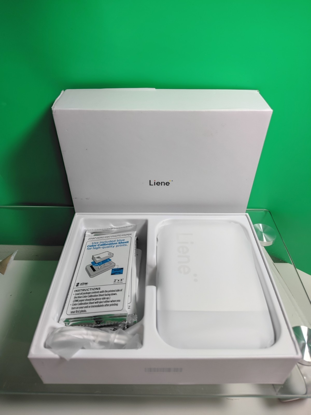 Liene Pearl K100 Portable Photo Printer & Supplies Bundle
