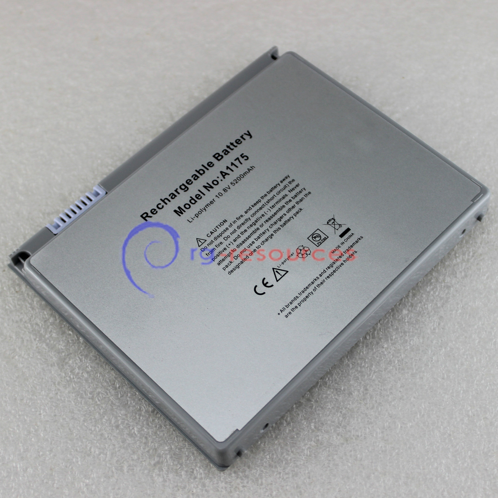 6 Cell 5200MAH Battery For Apple MacBook Pro 15" A1175 A1260 2008 Early Laptop