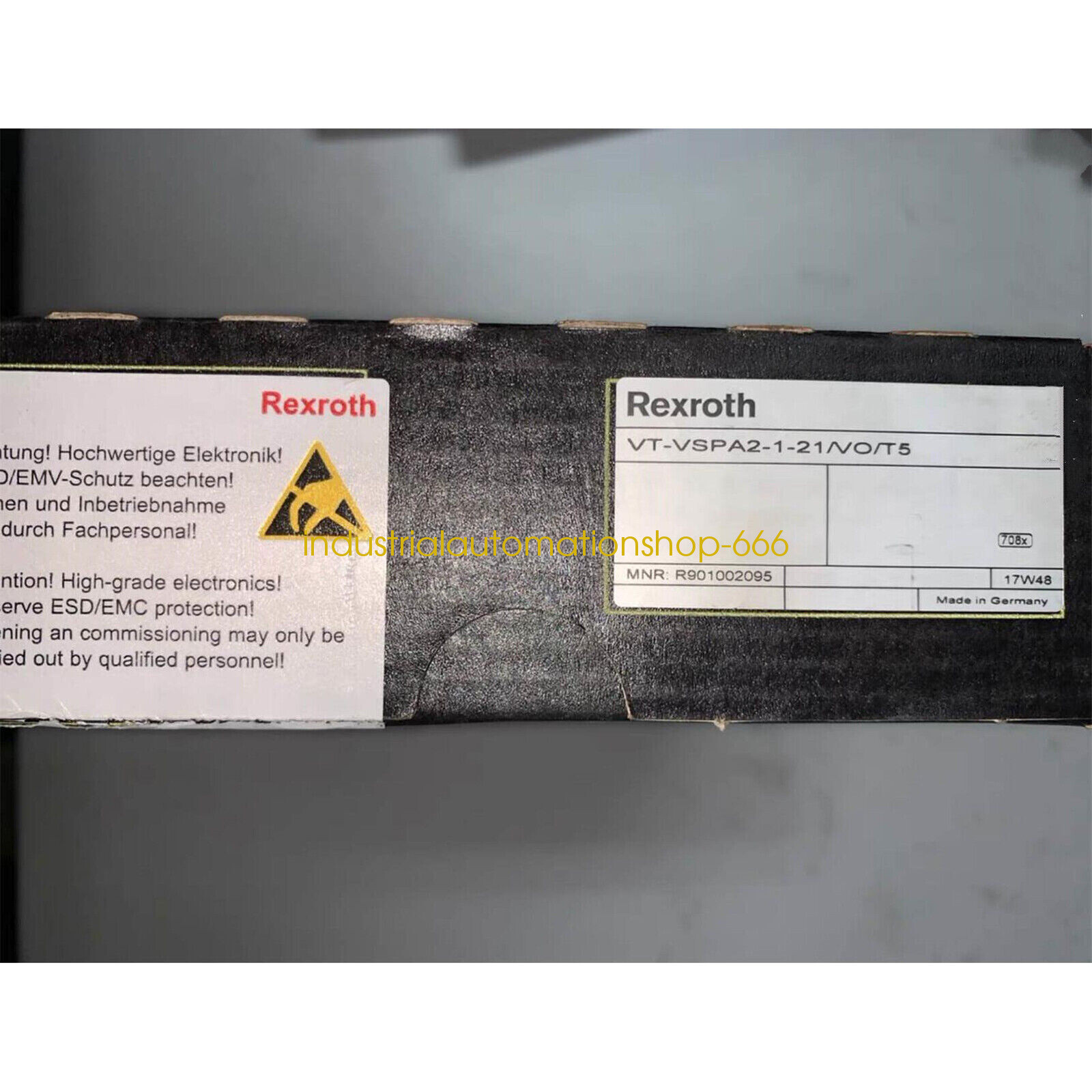 1pc new Rexroth VT-VSPA2-1-21/V0/T5 R901002095 amplifier Via DHL or FedEX