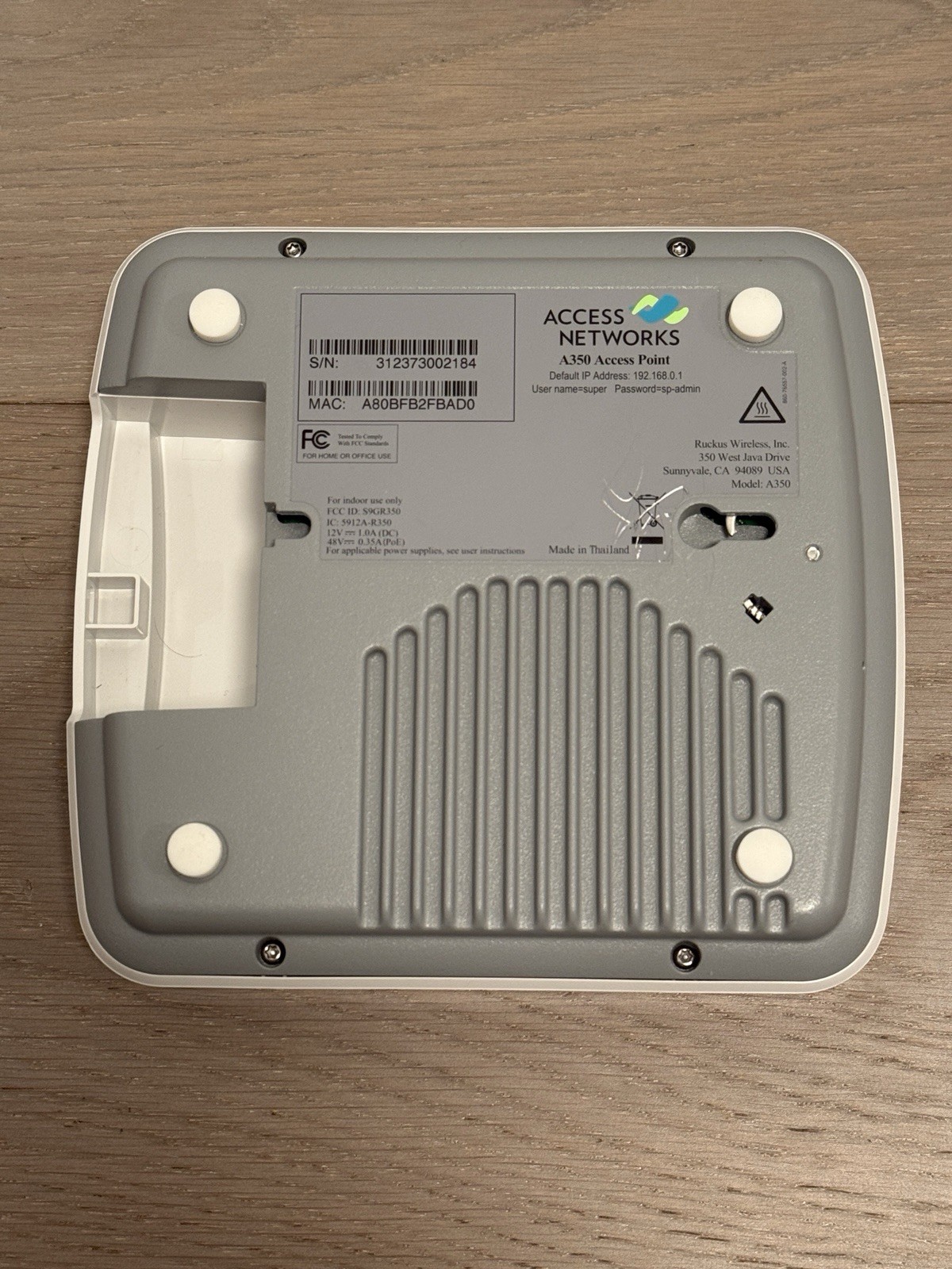 Access Networks A350 Access Point