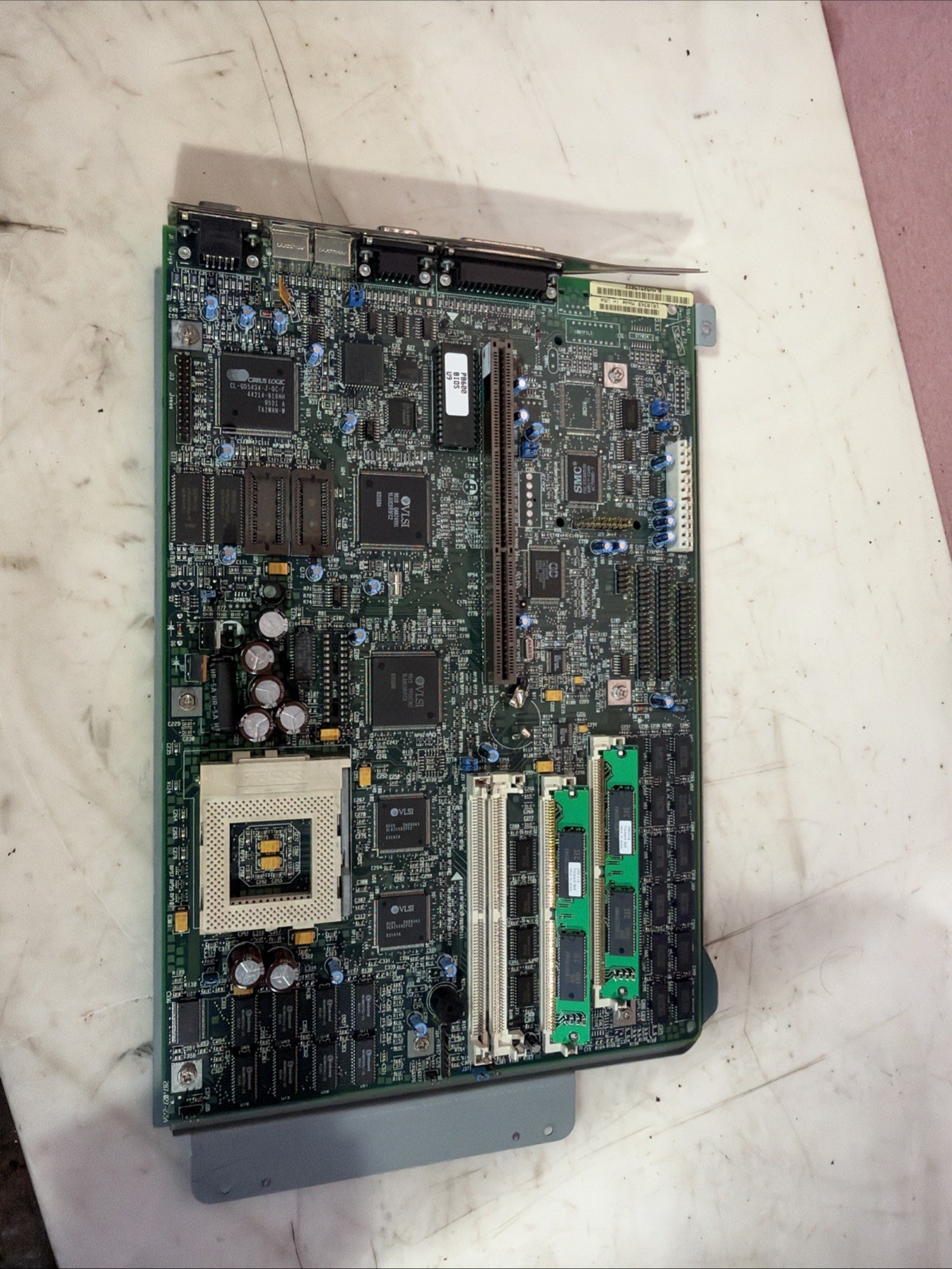 Vintage Packard Bell PB600 Circuit Board Socket 5 Motherboard- Untested