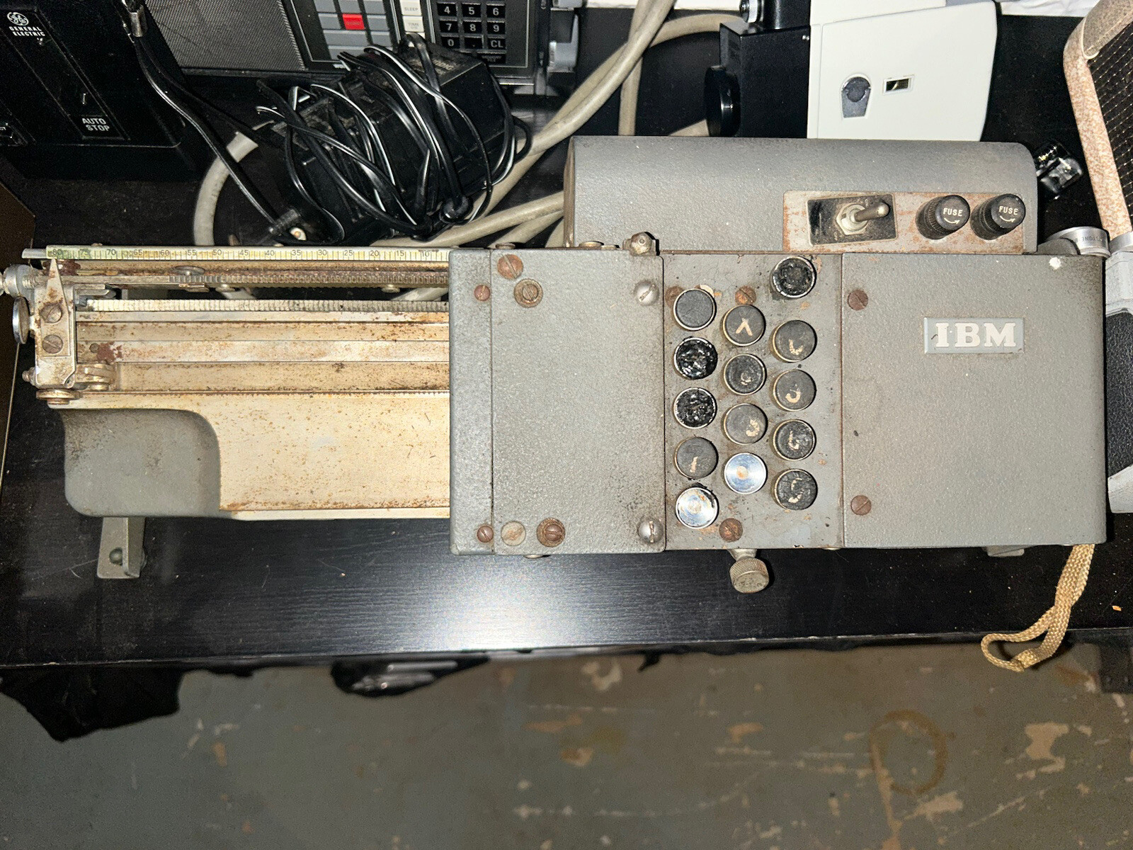 Rare Museum Item  IBM Electric Model 10 80 Column Keypunch Machine 1945