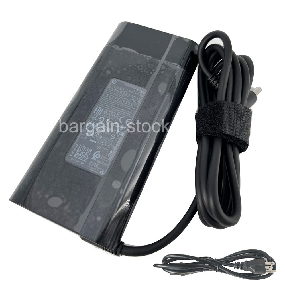 19.5V 6.9A 135W Smart AC Adapter For HP Victus 15-fb2063dx Power Supply 4.5MM