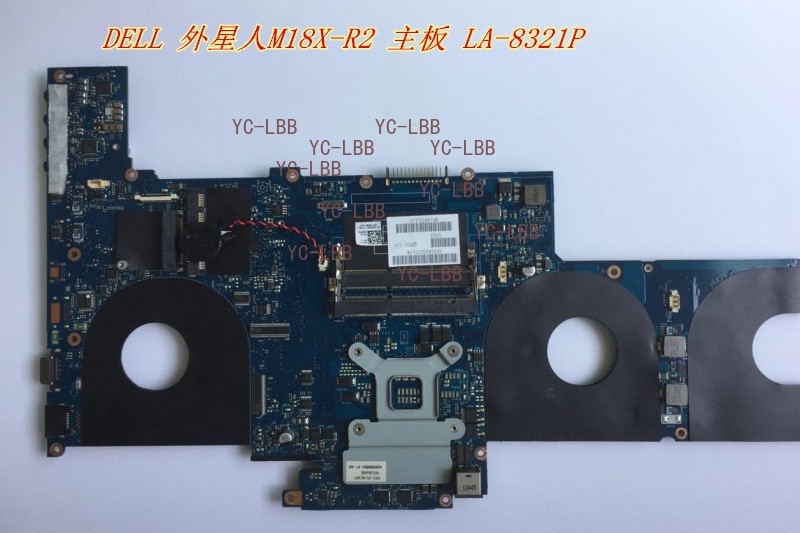 Motherboard For Dell Latitude M18X R2 0GRP9C QBR10 LA-8321P GRP9C Full Tested