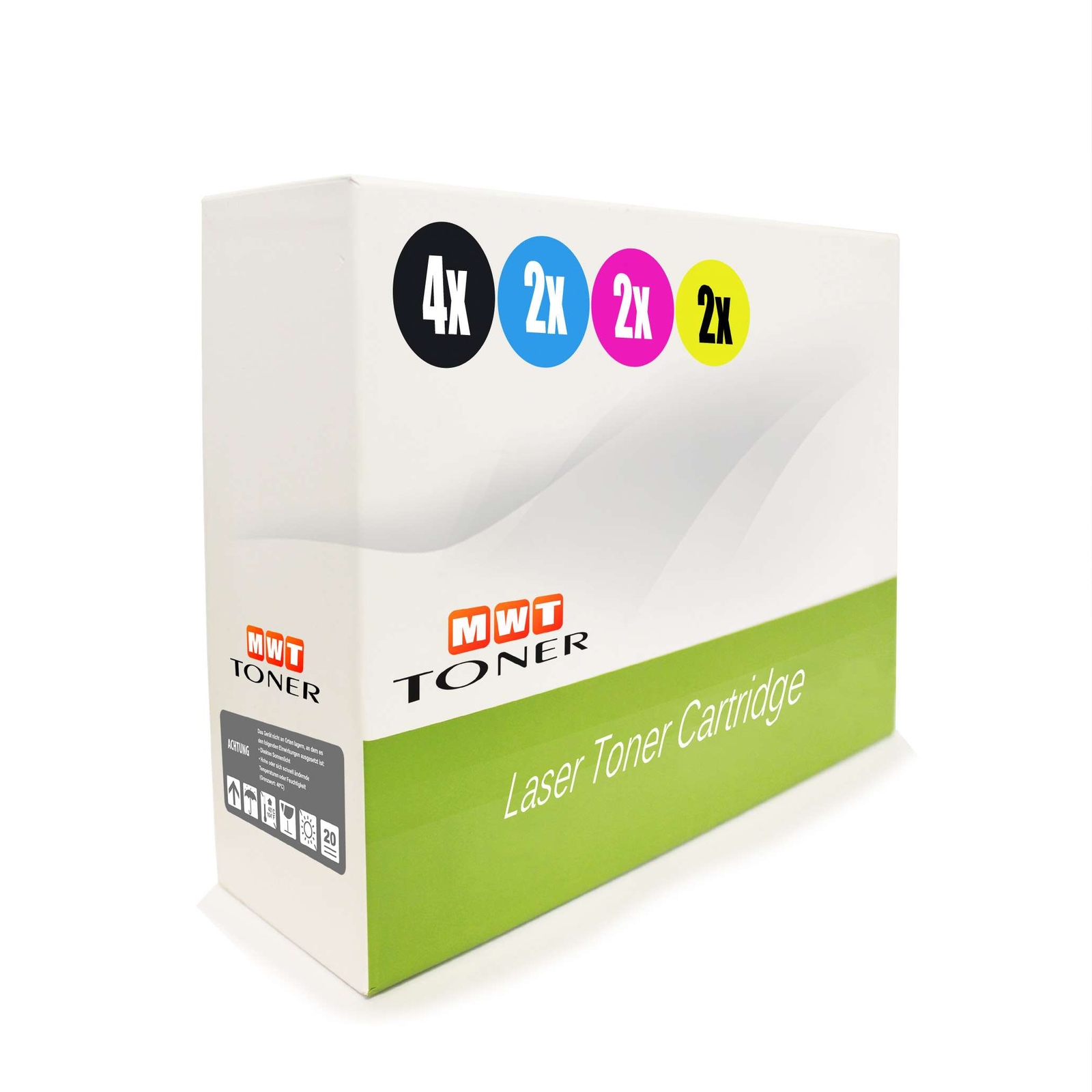 10X MWT Toner For Xerox Phaser 6510 DN DNI DNIS N NS 5.5K Black + 4.3K CMY