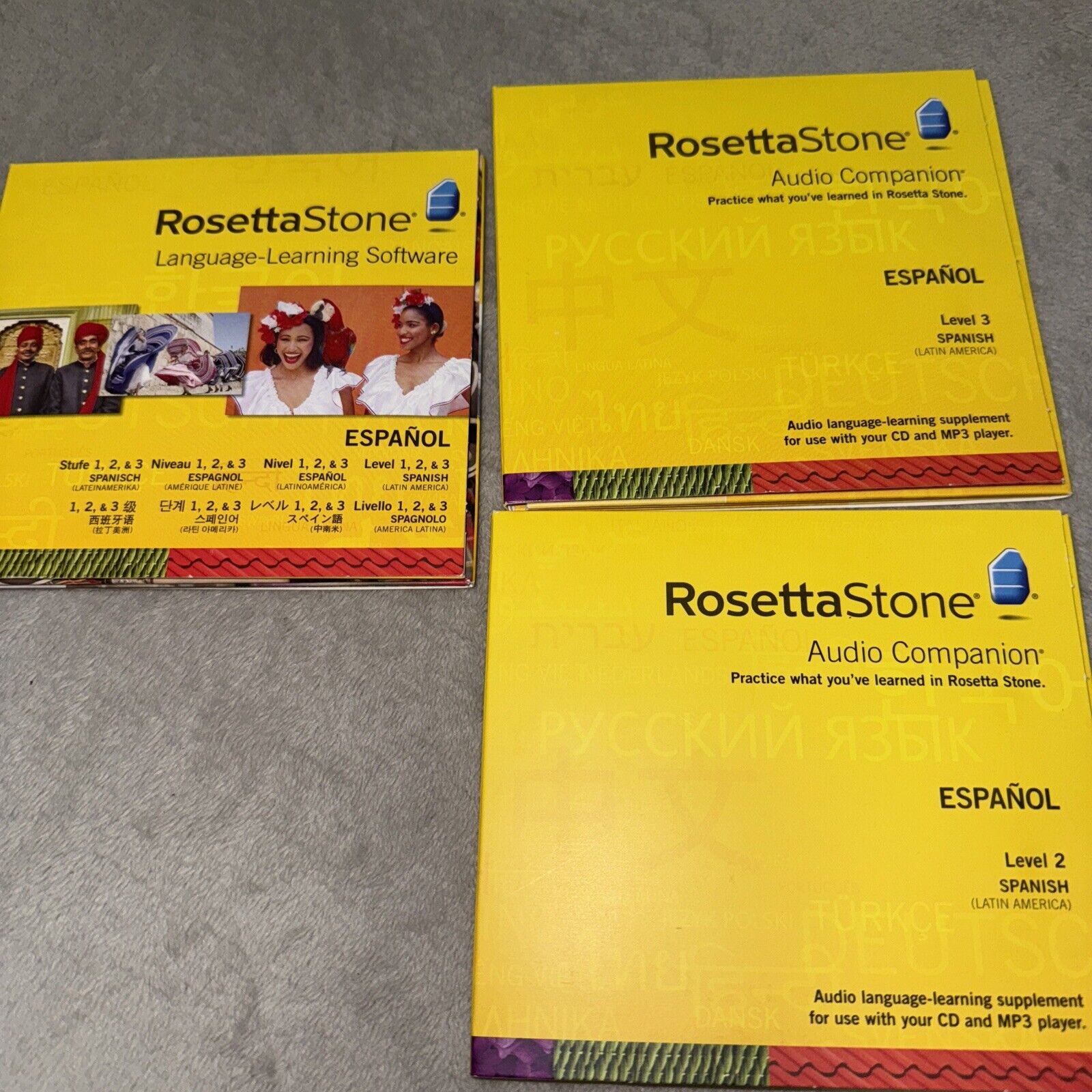 Rosetta Stone Espanol Learning Software & Audio Companion (Spanish Level 2-3)