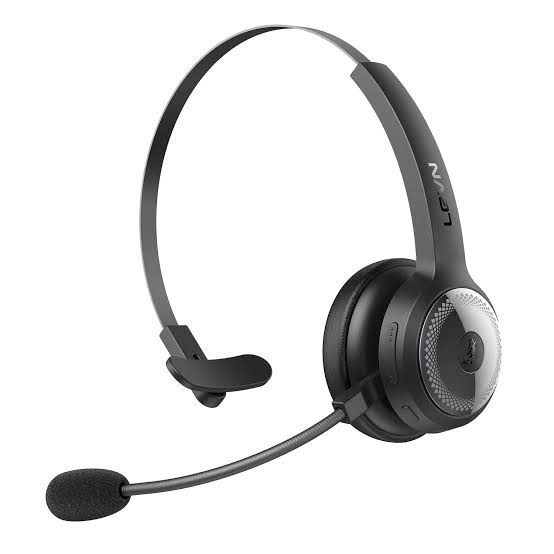 LEVN LE-HS010 Bluetooth 5.2 Wireless Headset USB Dongle Noise-Cancel Mic