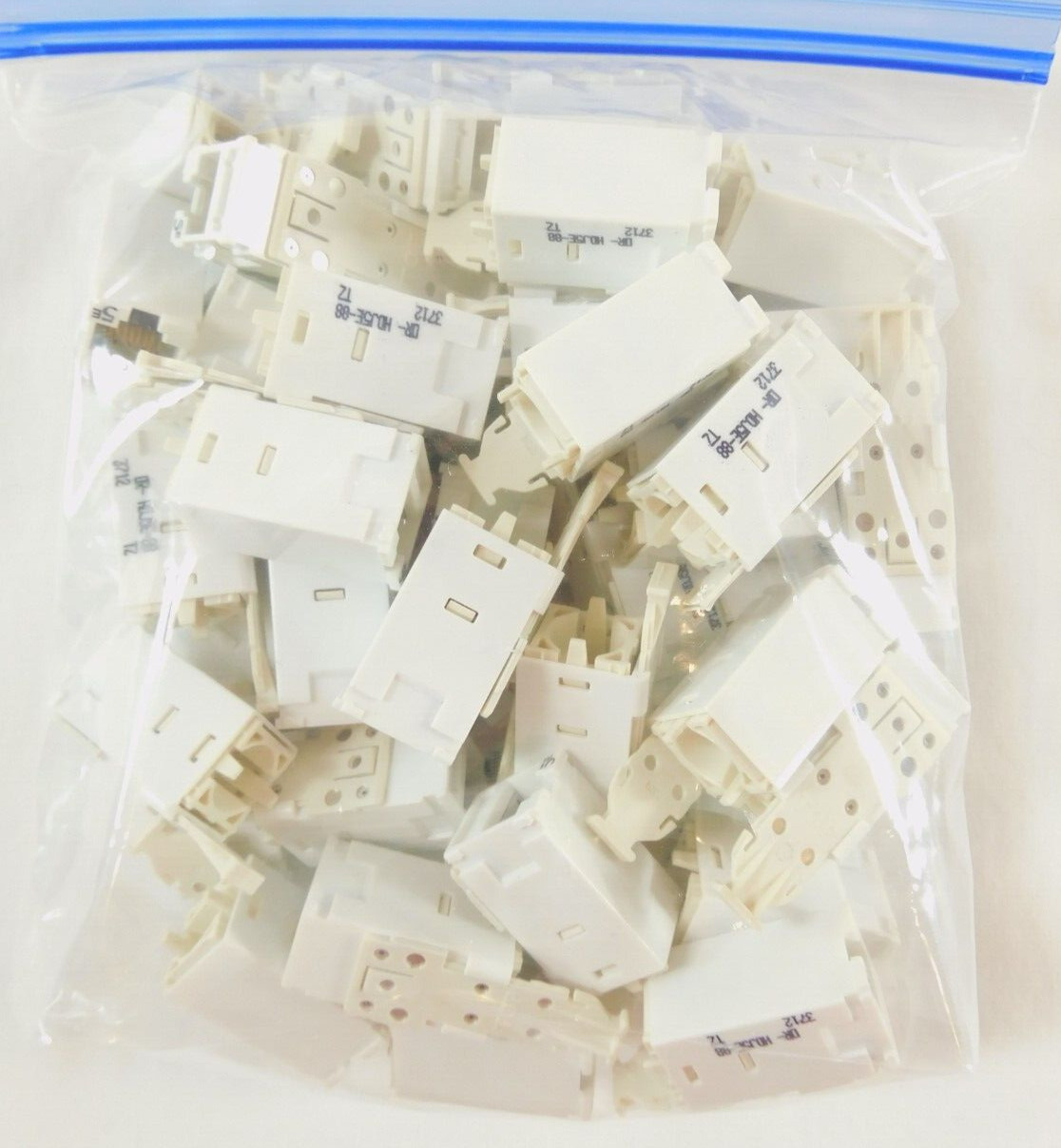 Cat5e Ortronics Clarity OR-HDJ5E-88 High Density Jack - White - QUANTITY OF 50