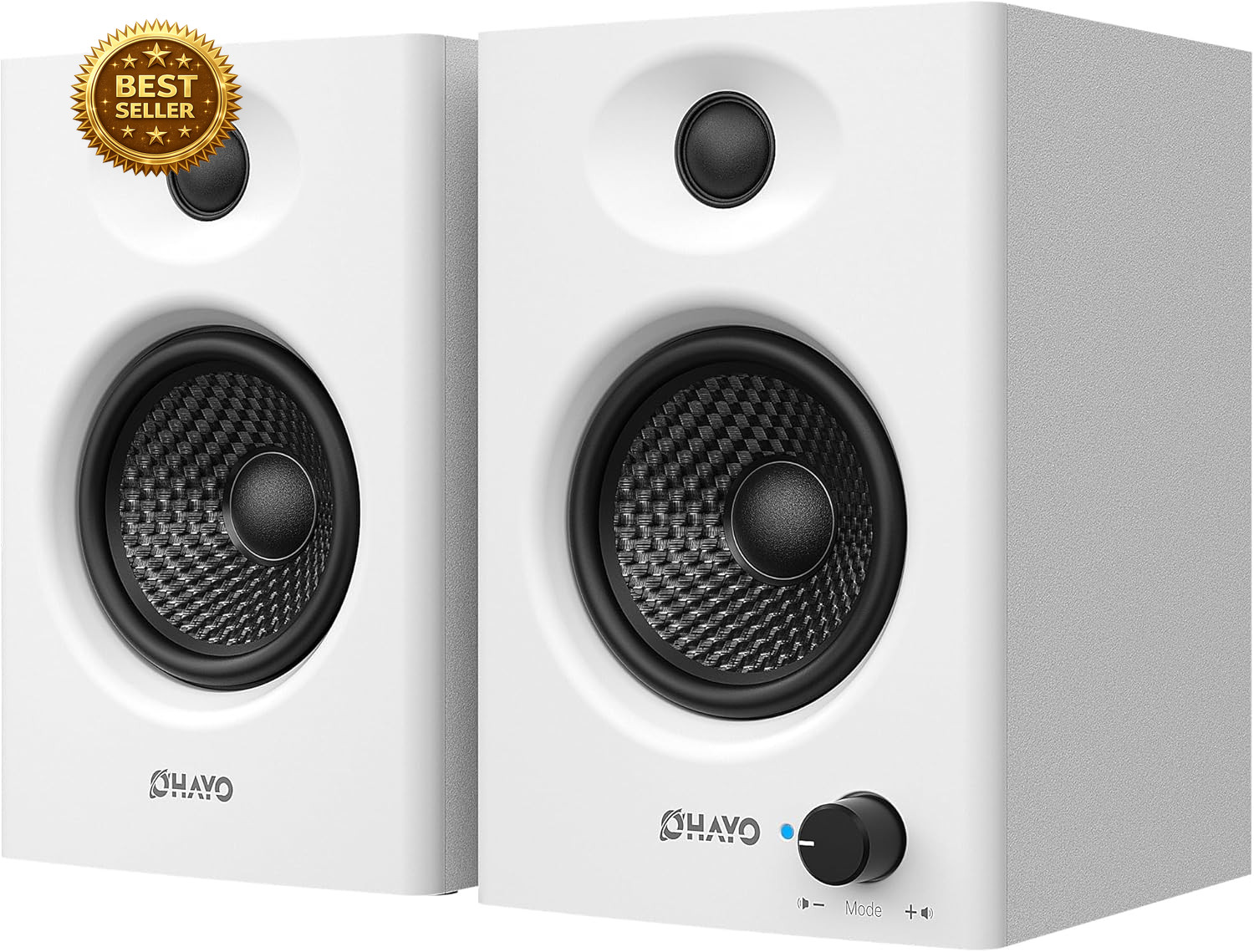 60W Computer Speakers for Gaming and Music, Active Bluetooth 5.3, Stereo 2.0 Spe