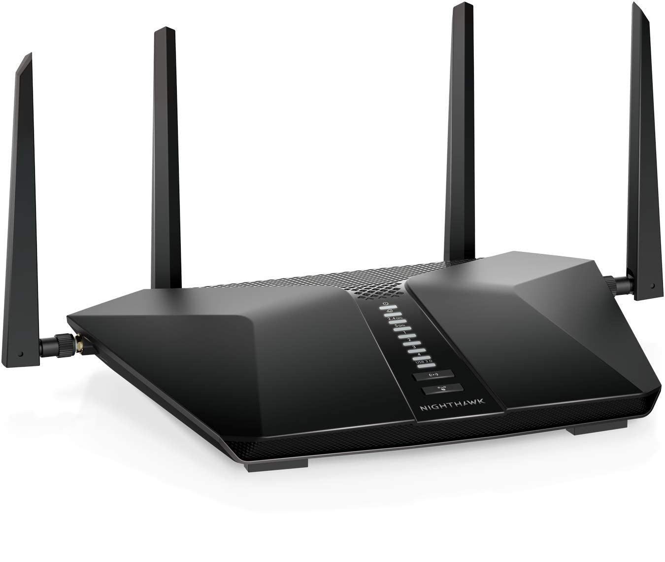 Netgear RAX50-100NAR Nighthawk AX5400 6-Stream WiFi 6 Router Black (Renewed)