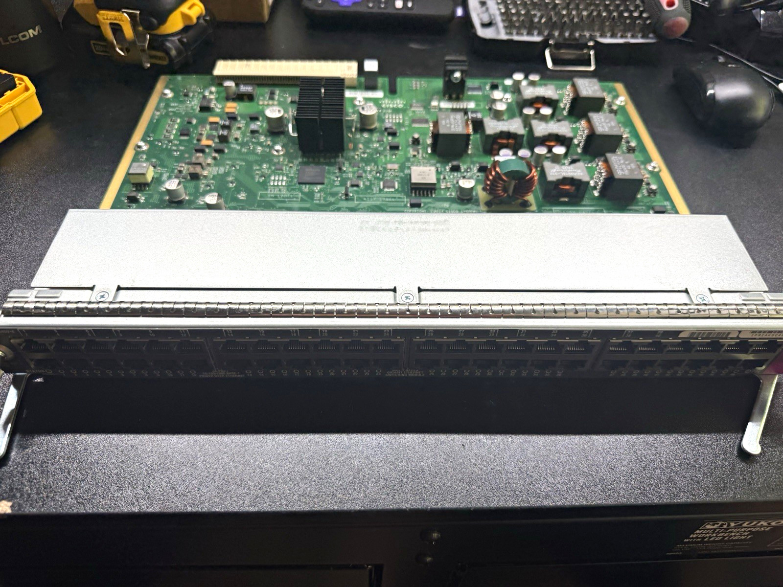 Cisco WS-X4748-RJ45V+E Catalyst 4500E 48-Port PoE Gigabit Ethernet Line Card
